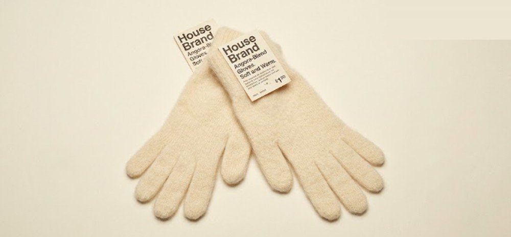 Angora-Blend Gloves